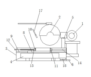 切磚機(jī)結(jié)構(gòu)圖